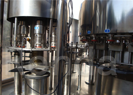 Water Bottle Filling Machine for Glass Bottle / Plastic Bottle 20000BPH Capacity