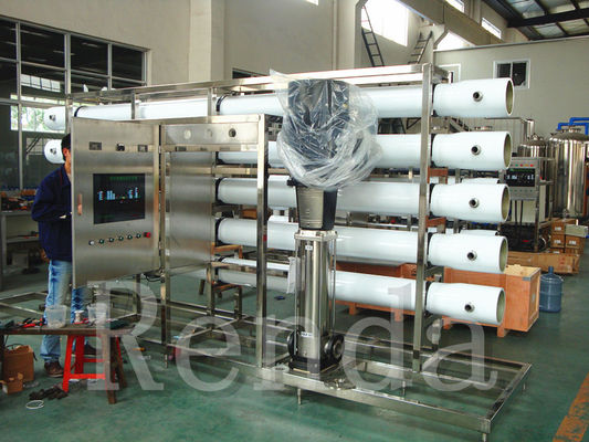 Stainless Steel Reverse Osmosis Drinking RO Water Treatment Systems Easy Operation