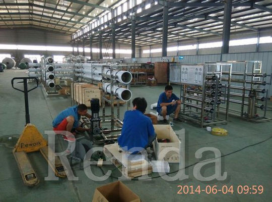 Stainless Steel Reverse Osmosis Drinking RO Water Treatment Systems Easy Operation