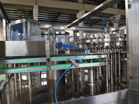 PET Bottle Liquid Bottle Carbonated Drink Filling Machine , Electric Filling Equipment
