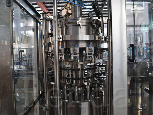 Volledige Automatische 3 IN 1 de Was van de Wijn Vullende Machine het Afdekken Productielijn 110/220/380V van de Machinesdrank