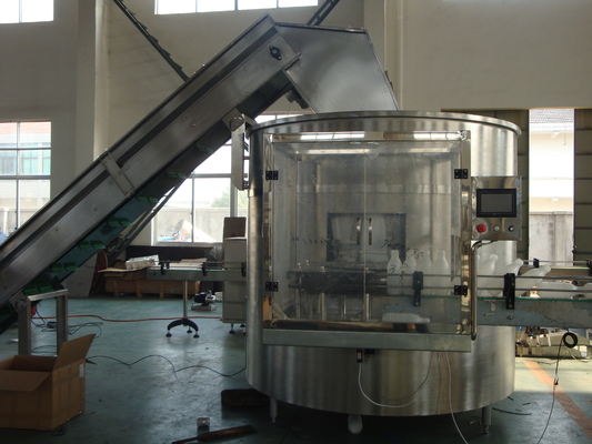 De volledige Automatische Aangepaste Machines van de Flessenunscrambler van de HUISDIERENfles voor Water Verpakkend Systeem 380V
