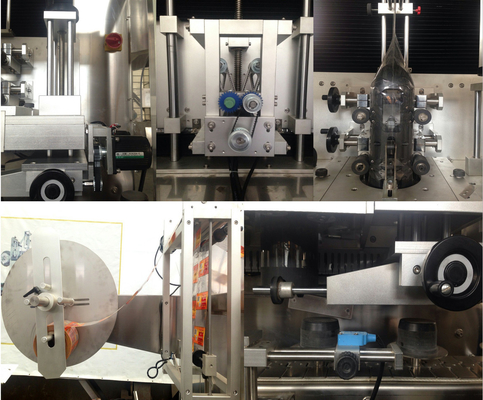 De Sticker van de hoge snelheids Enige/Dubbele Hoofdkoker Etiketteringsmachine 380V 3 Fase 480 kg
