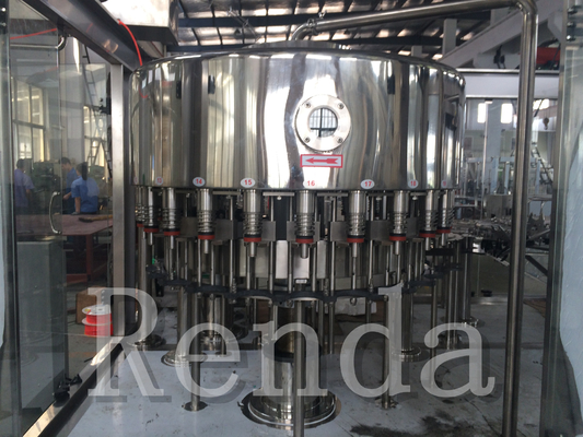 10000BPH het Flessenvullenmachine cgf18-18-6 3-in-1 van het waterplant Automatische Water
