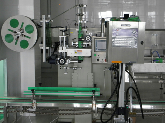 Elektrische 6kw-Sticker Etiketteringsmachine Lineaire Hete de Etiketteringsmachine van Smeltingsopp