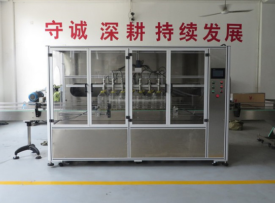 OEM 220v die Vloeibare de Wasserijdeterment ISO van Olie Vullende Machines Pneumatische Vullende Lijn drinken
